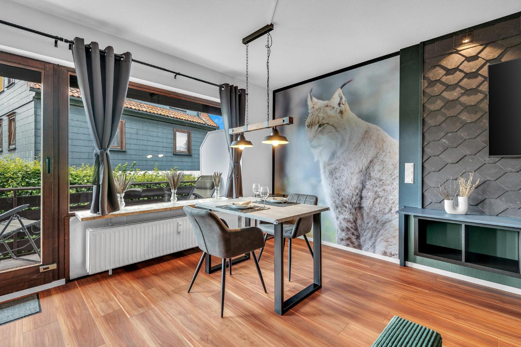 Stanma Luchspartment Ruhig Und Zentral Mit Grossem Balkon Und Kostenlosem Parkplatz Braunlage Zewnętrze zdjęcie