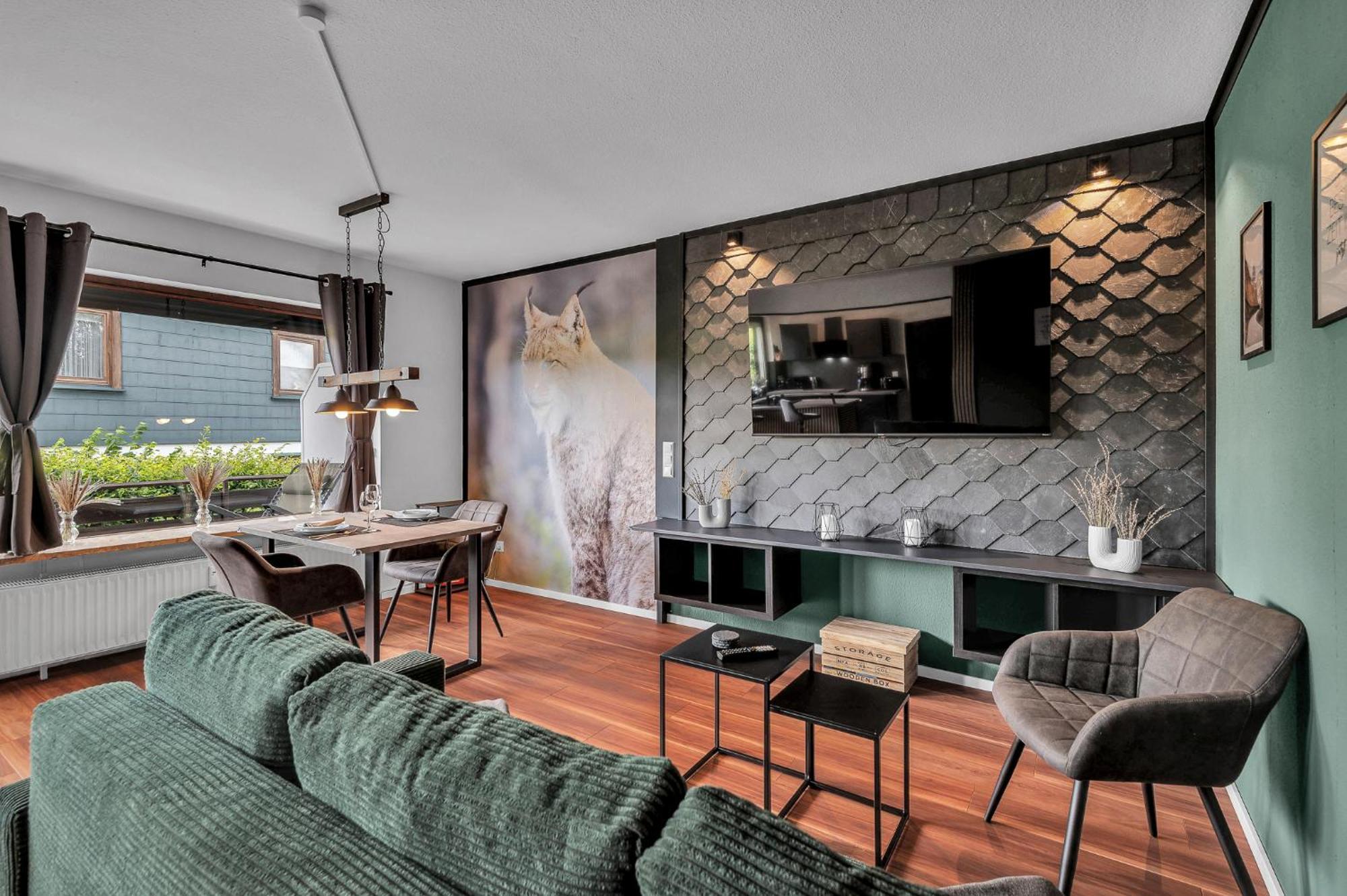 Stanma Luchspartment Ruhig Und Zentral Mit Grossem Balkon Und Kostenlosem Parkplatz Braunlage Zewnętrze zdjęcie